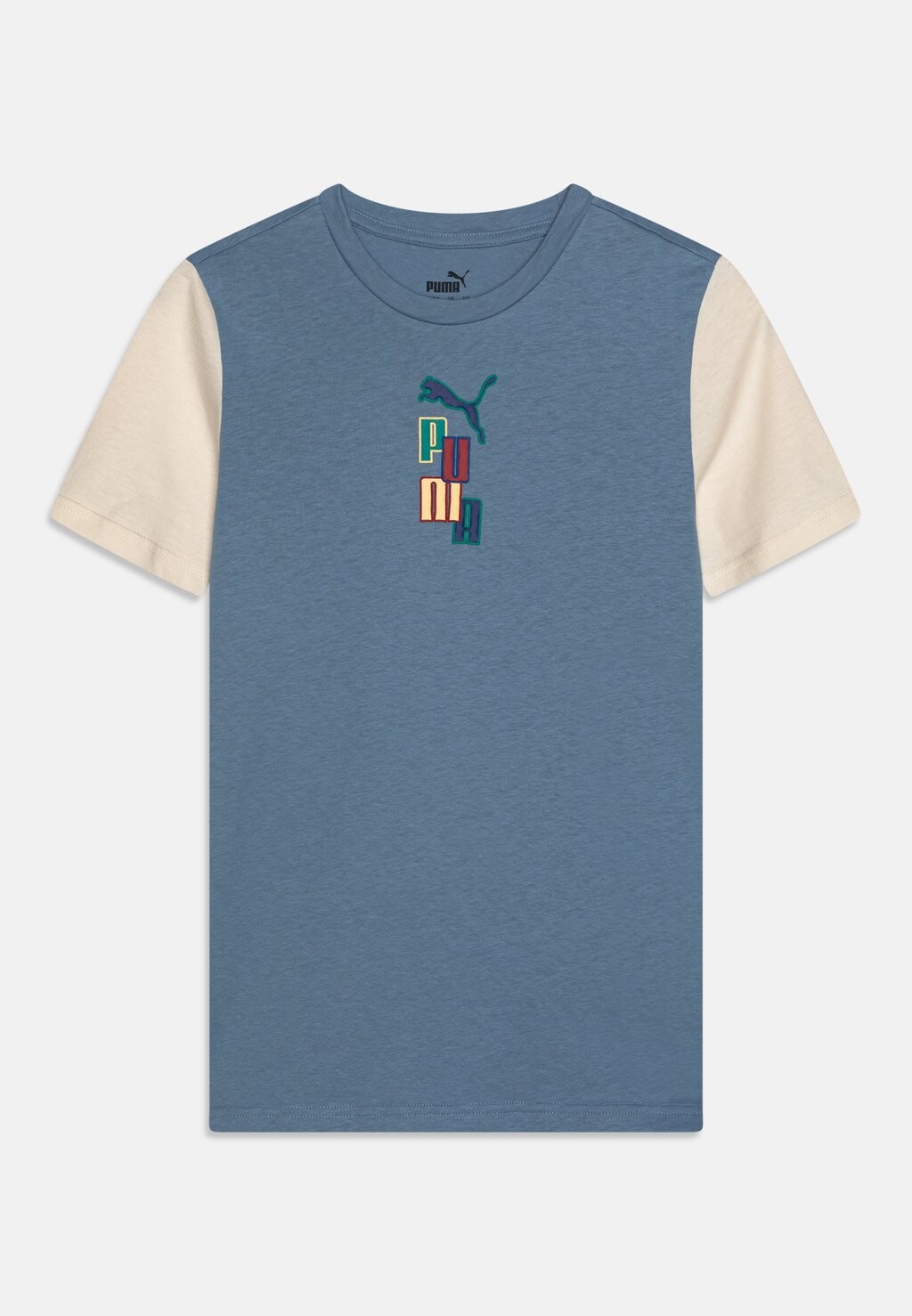 

Футболка с принтом Ready Set Better Tee Unisex Puma, цвет zen blue