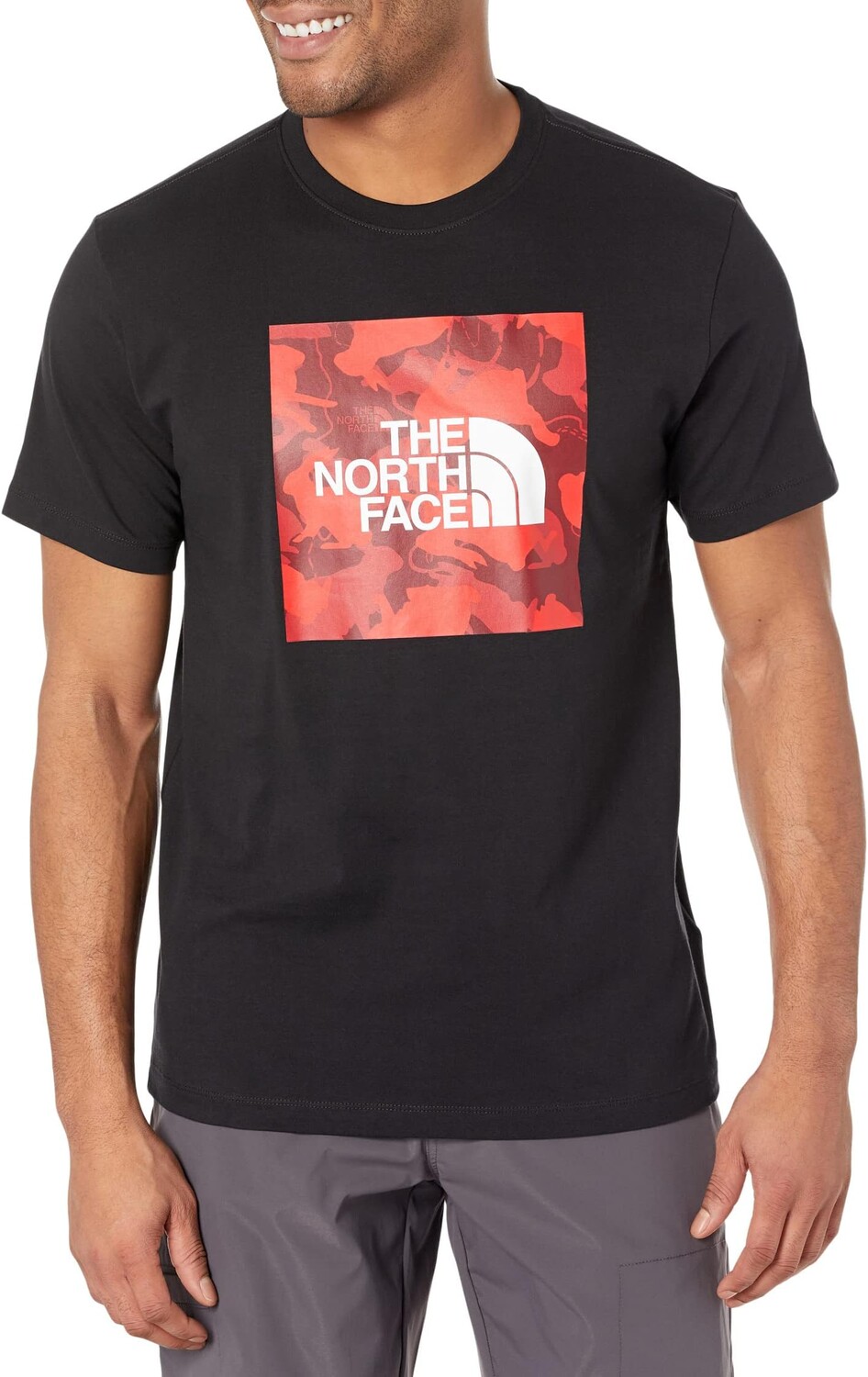 

Лунная новогодняя футболка с короткими рукавами The North Face, цвет TNF Black