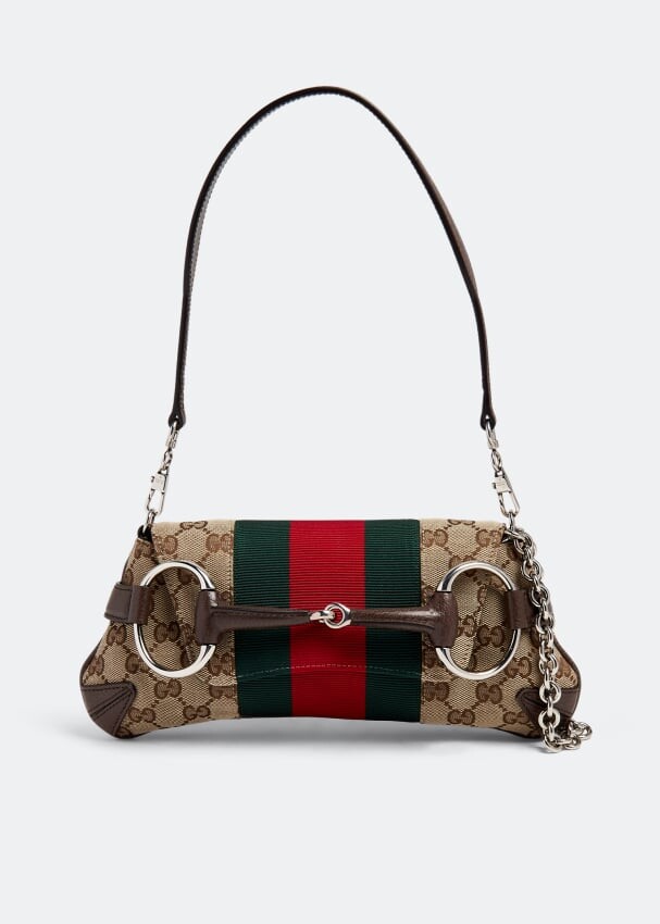 

Сумка через плечо Gucci Horsebit Chain Small, рисунок