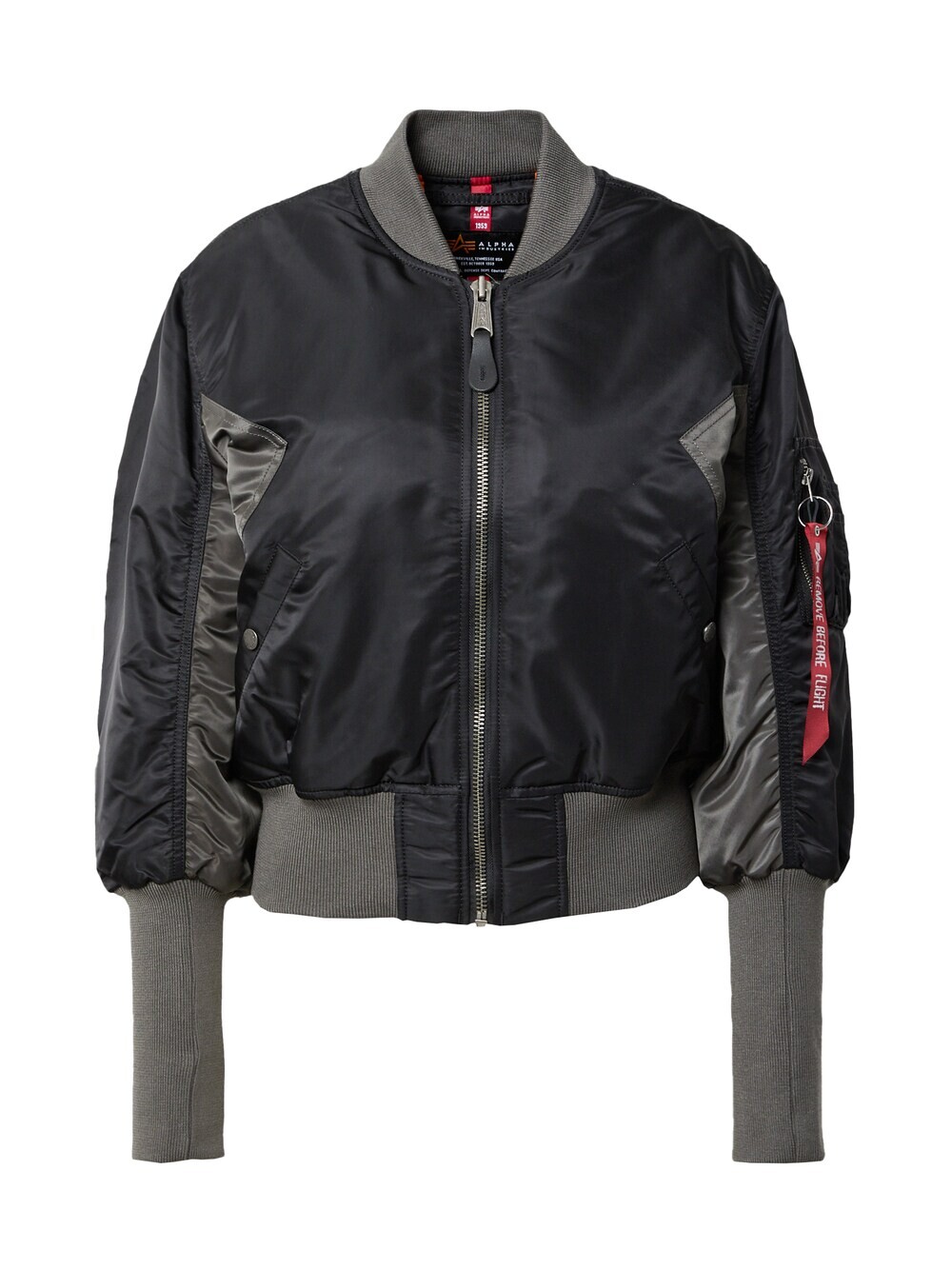 

Межсезонная куртка ALPHA INDUSTRIES, черный