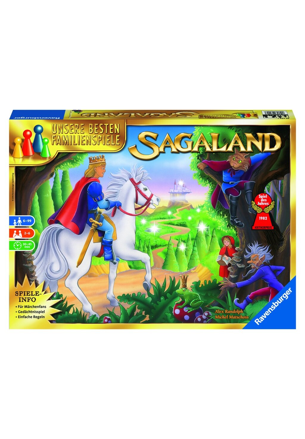 

Игра настольная RAVENSBURGER SAGALAND, цвет mehrfarbig