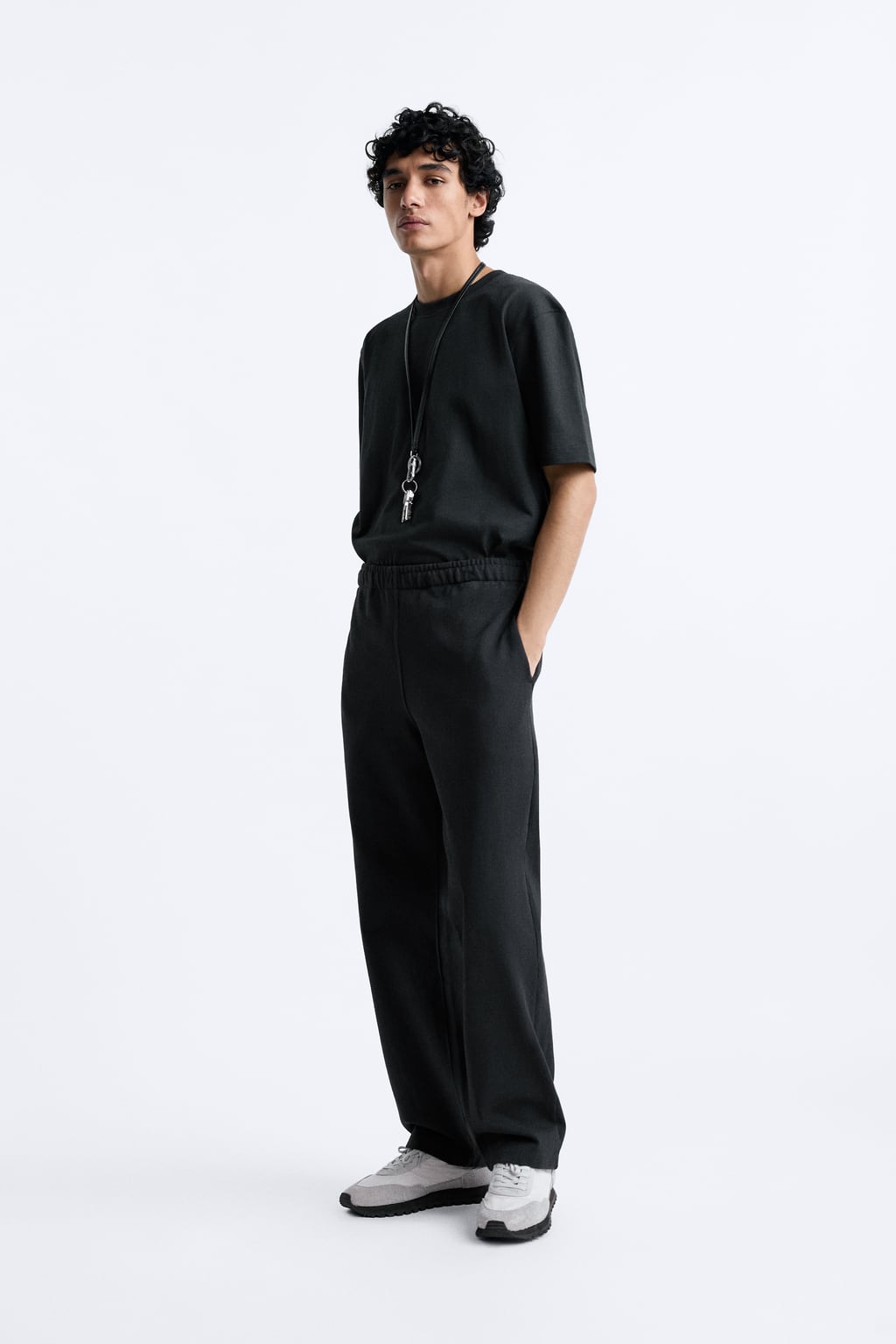 

Кожаные кроссовки для бега ZARA, разноцветный