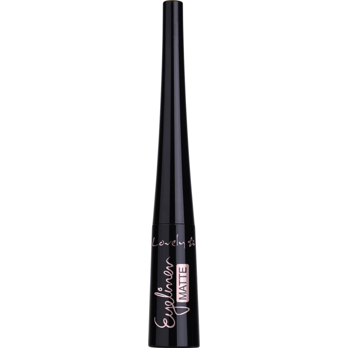 Подводка для глаз Black Matte Eyeliner Lovely Makeup, 1 unidad матовый чехол lovely fingerprints w для huawei p30 pro хуавей п30 про с 3d эффектом черный