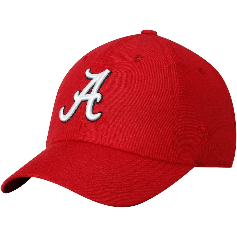 

Бейсболка Top of the World Alabama Crimson Tide, малиновый