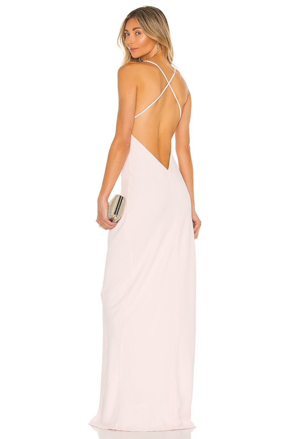 

Платье Amanda Uprichard X REVOLVE Lolita Gown, цвет Blush