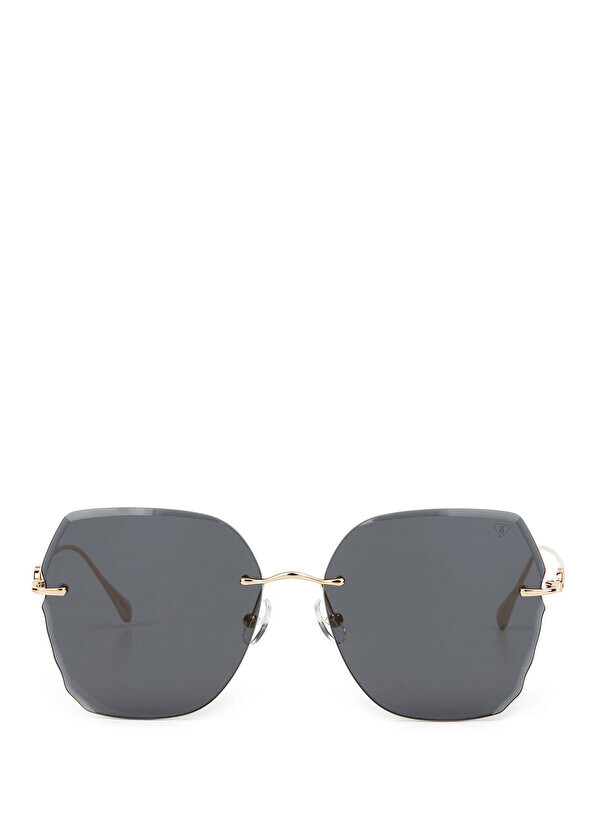 

Bc 1274 c 1 золотые женские солнцезащитные очки с геометрическим рисунком Blancia Milano