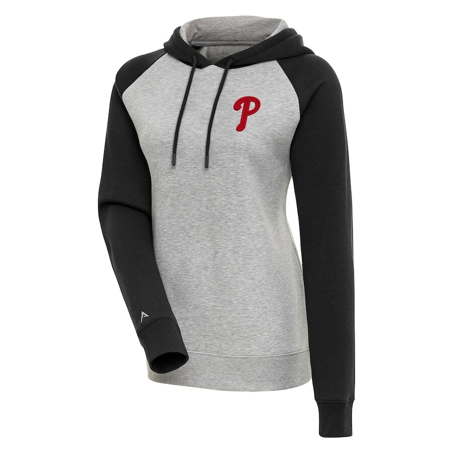 

Пуловер с капюшоном Antigua Philadelphia Phillies, серый