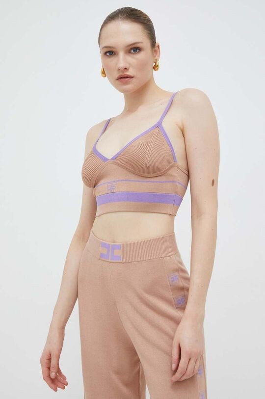 

Топ Elisabetta Franchi, бежевый
