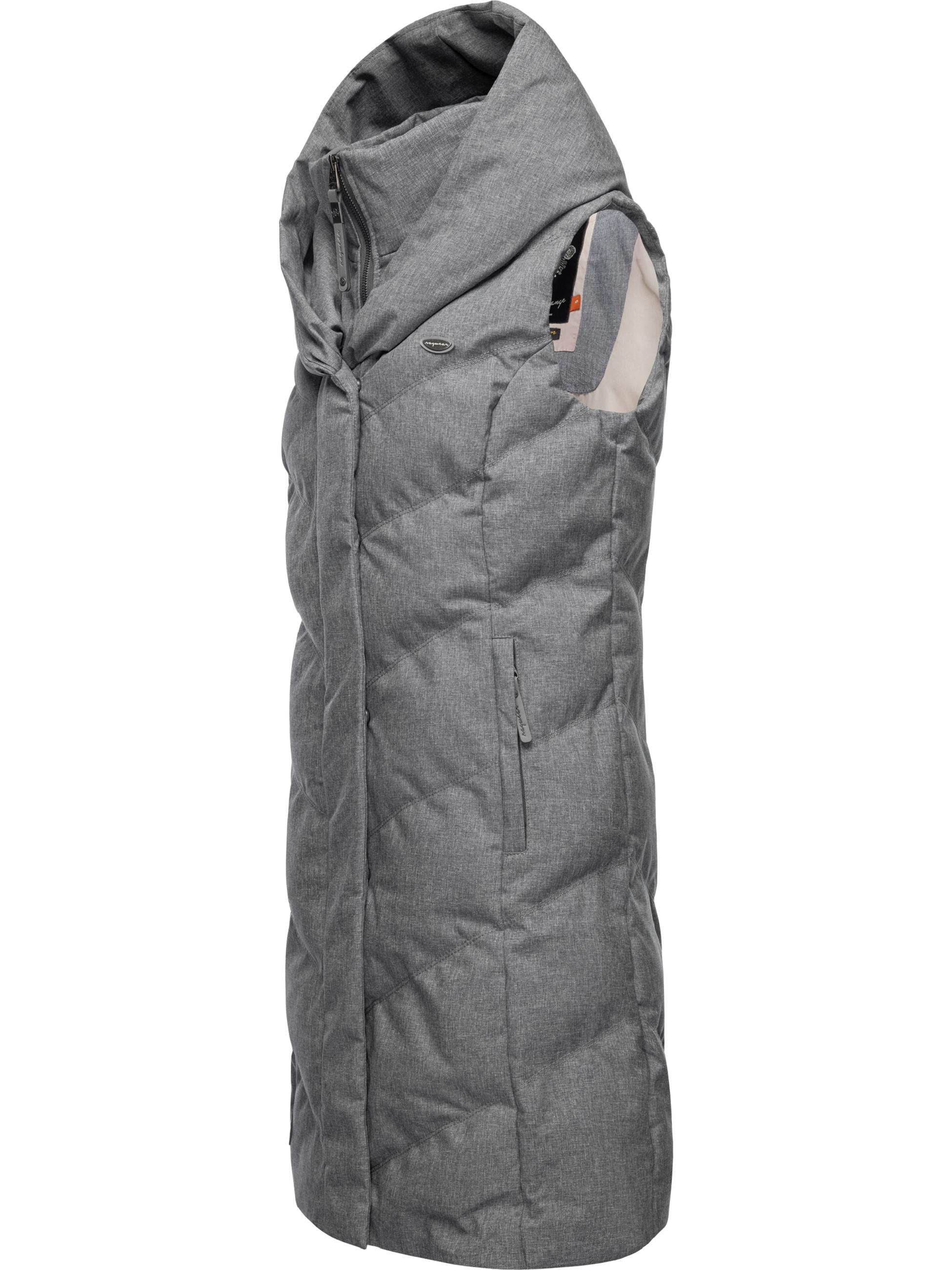 Утепленный жилет ragwear Natalka Vest, серый цена и фото