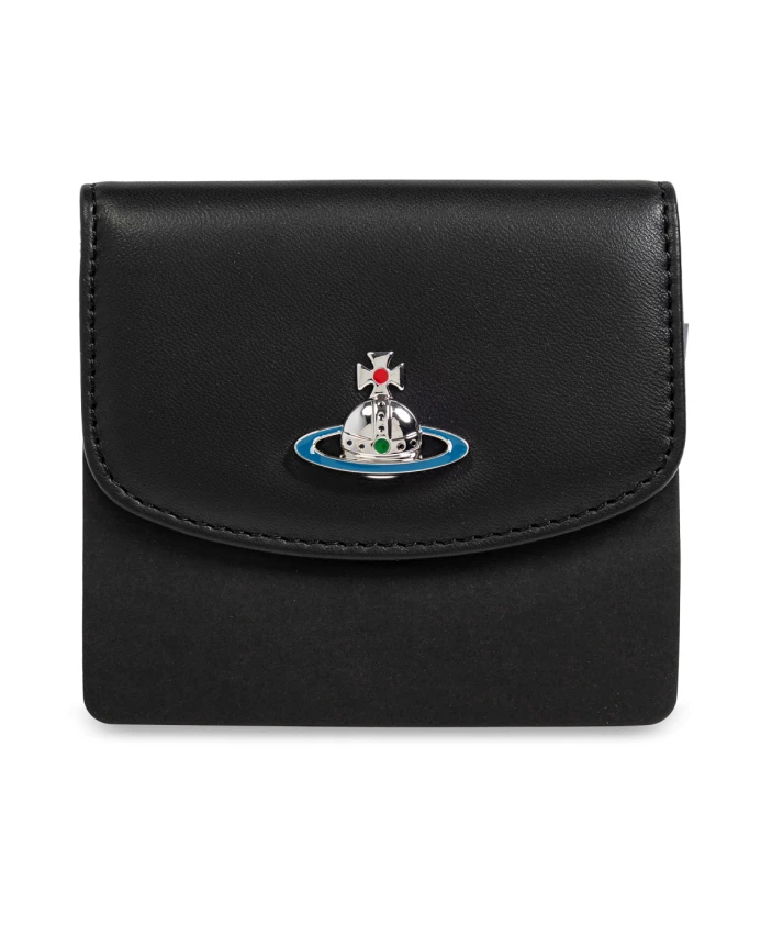 

Кожаный кошелек Vivienne Westwood, черный