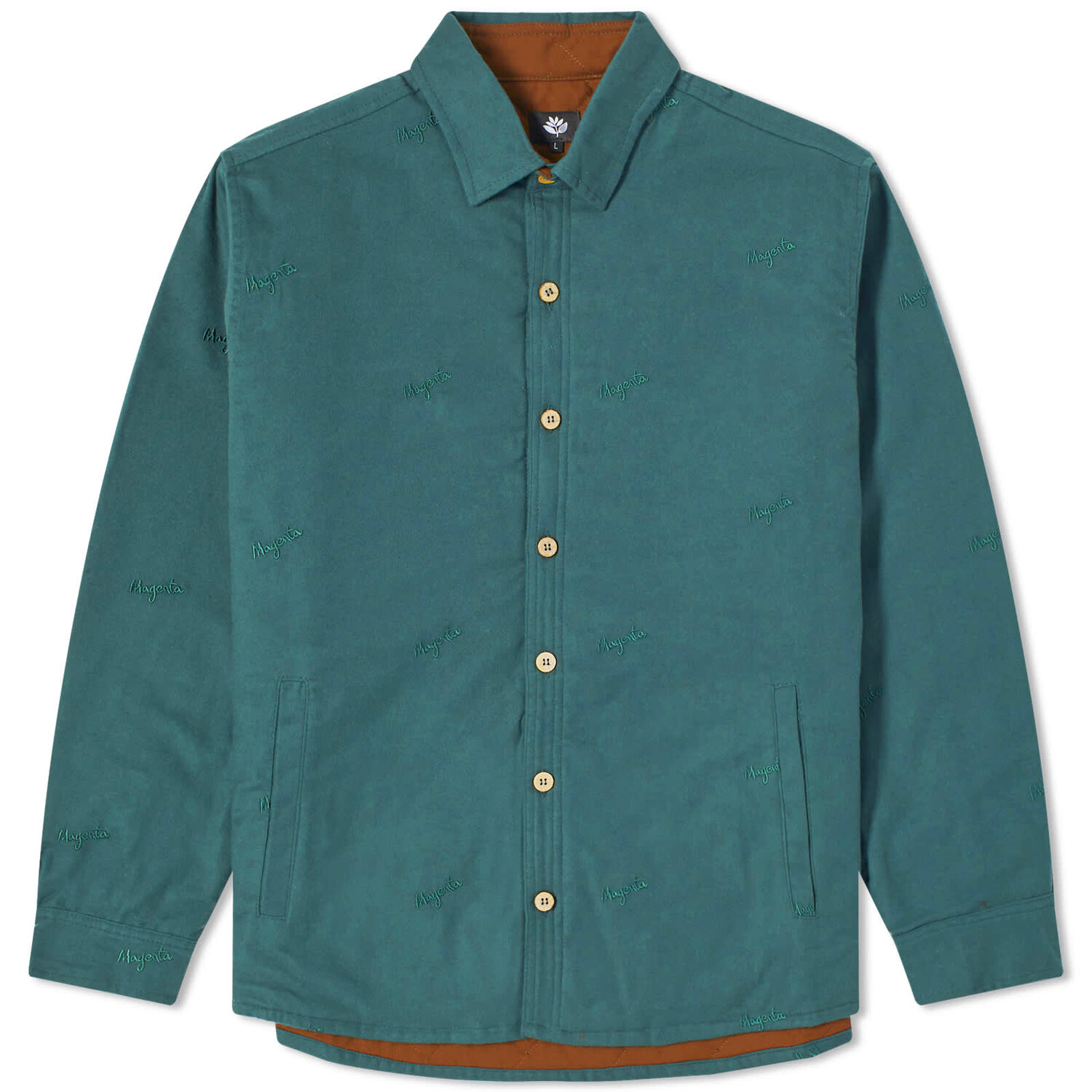 

Рубашка Magenta Scribe Overshirt, хаки