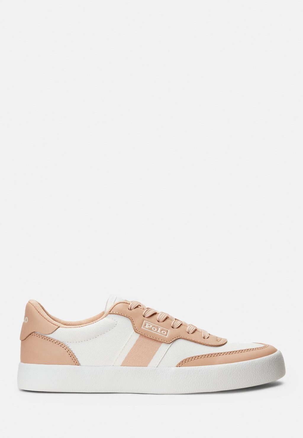 

Кроссовки Polo Ralph Lauren COURT VULC TOP, цвет tan/white