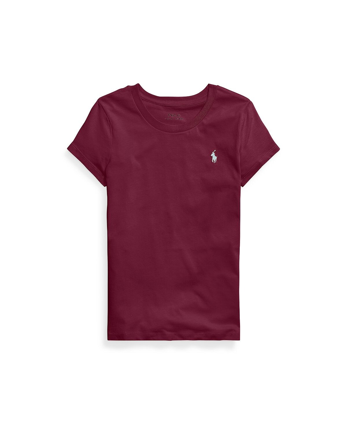 

Футболка из хлопкового джерси для больших девочек Polo Ralph Lauren