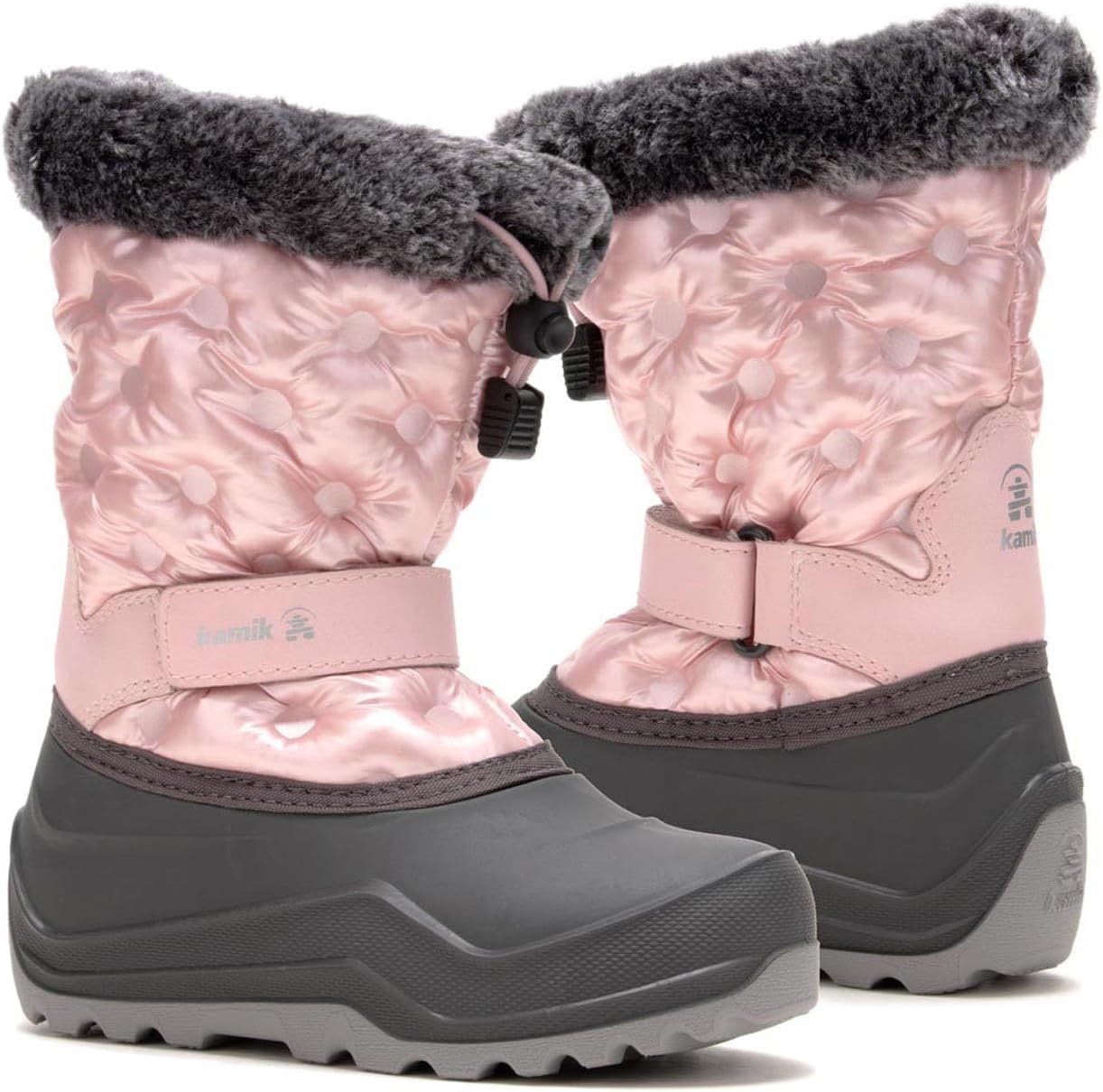 Зимние ботинки Penny 3 Kamik, светло-розовый ботинки kamik penny металлик