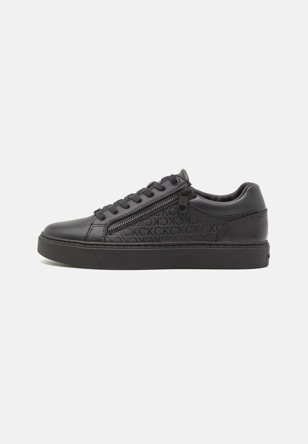 

Полукеды Lace Up Zip Calvin Klein, черный