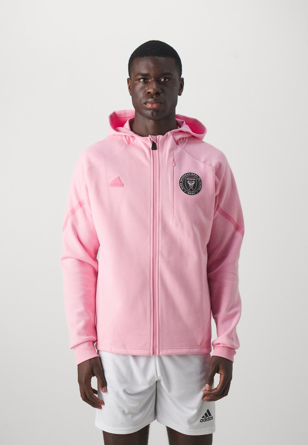 Куртка тренировочная INTER MIAMI FC ANTHEM adidas Performance, цвет light pink
