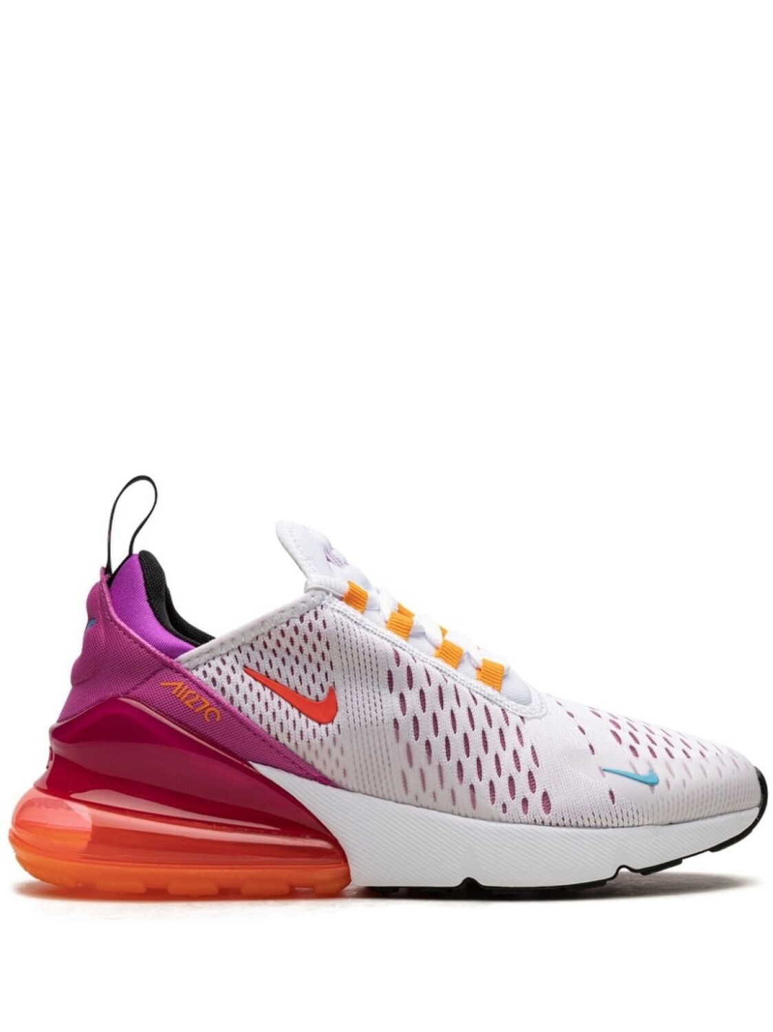 

Кроссовки Nike Air Max 270, белый/розовый/оранжевый