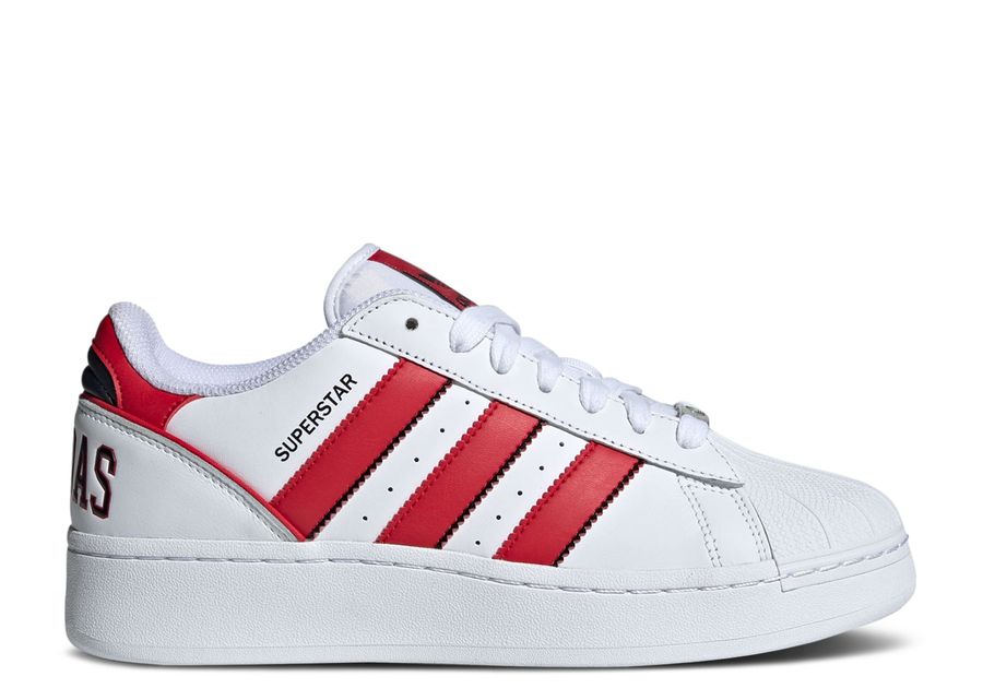 

Кроссовки adidas Superstar Xlg 'Throwback Jerseys Pack - Scarlet', белый