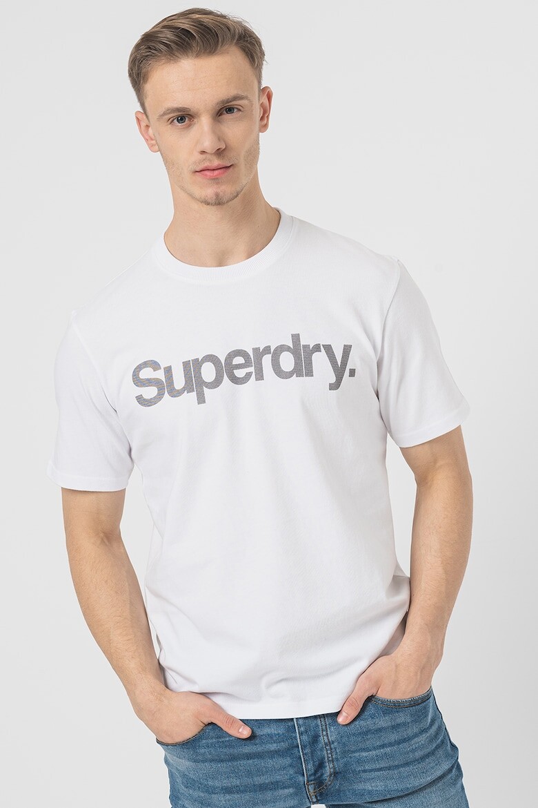 

Свободная футболка с логотипом City Superdry, белый