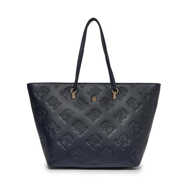

Сумка-шоппер Tommy Hilfiger ThRefined Tote, темно-синий