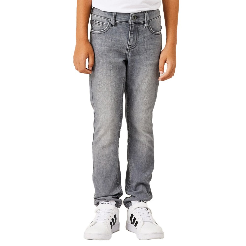 

Джинсы Name It Silas Slim Fit, серый