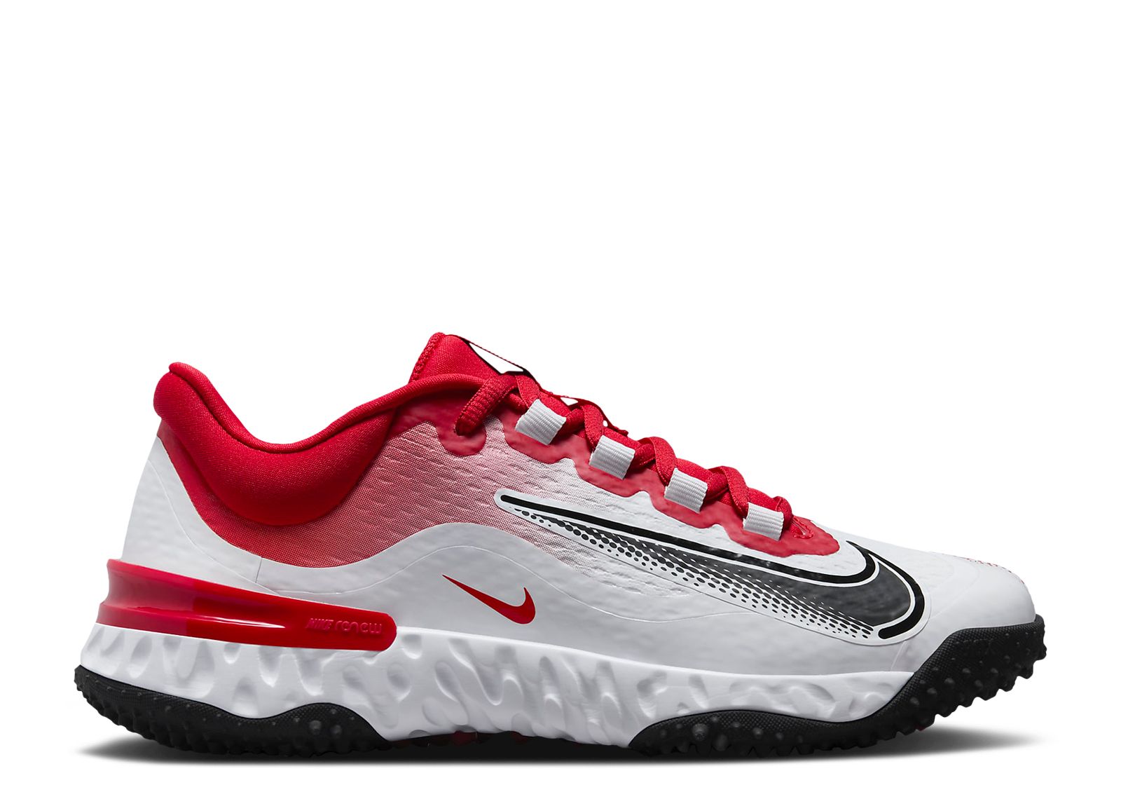 Кроссовки Nike Wmns Alpha Huarache Elite 4 Tf 'University Red', красный