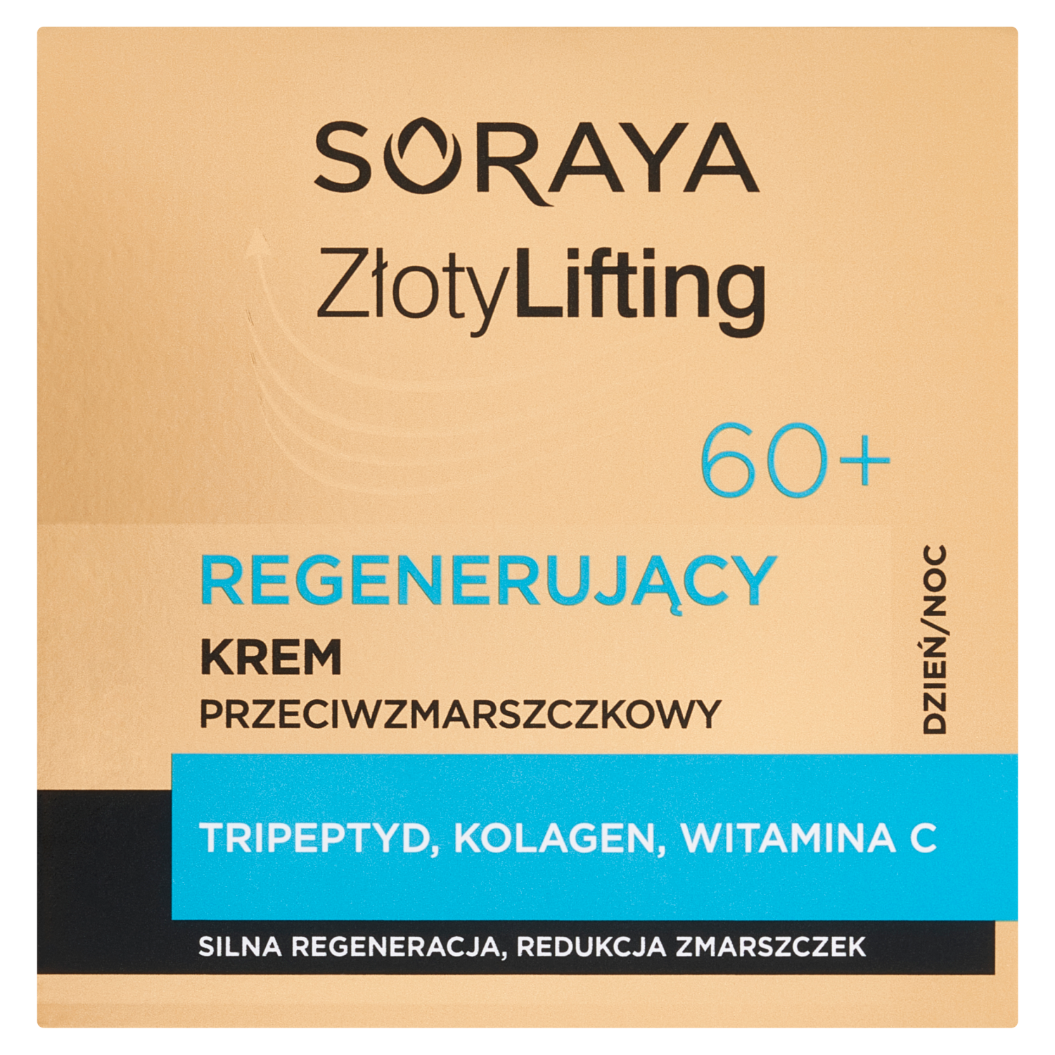 цена Регенерирующий крем для лица от морщин 60+ Soraya Złoty Lifting, 50 мл