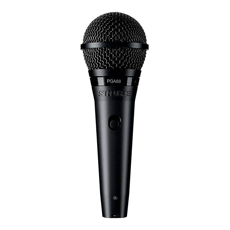 Кардиоидный динамический вокальный микрофон Shure PGA58XLR shure sm48s динамический кардиоидный вокальный микрофон с выключателем