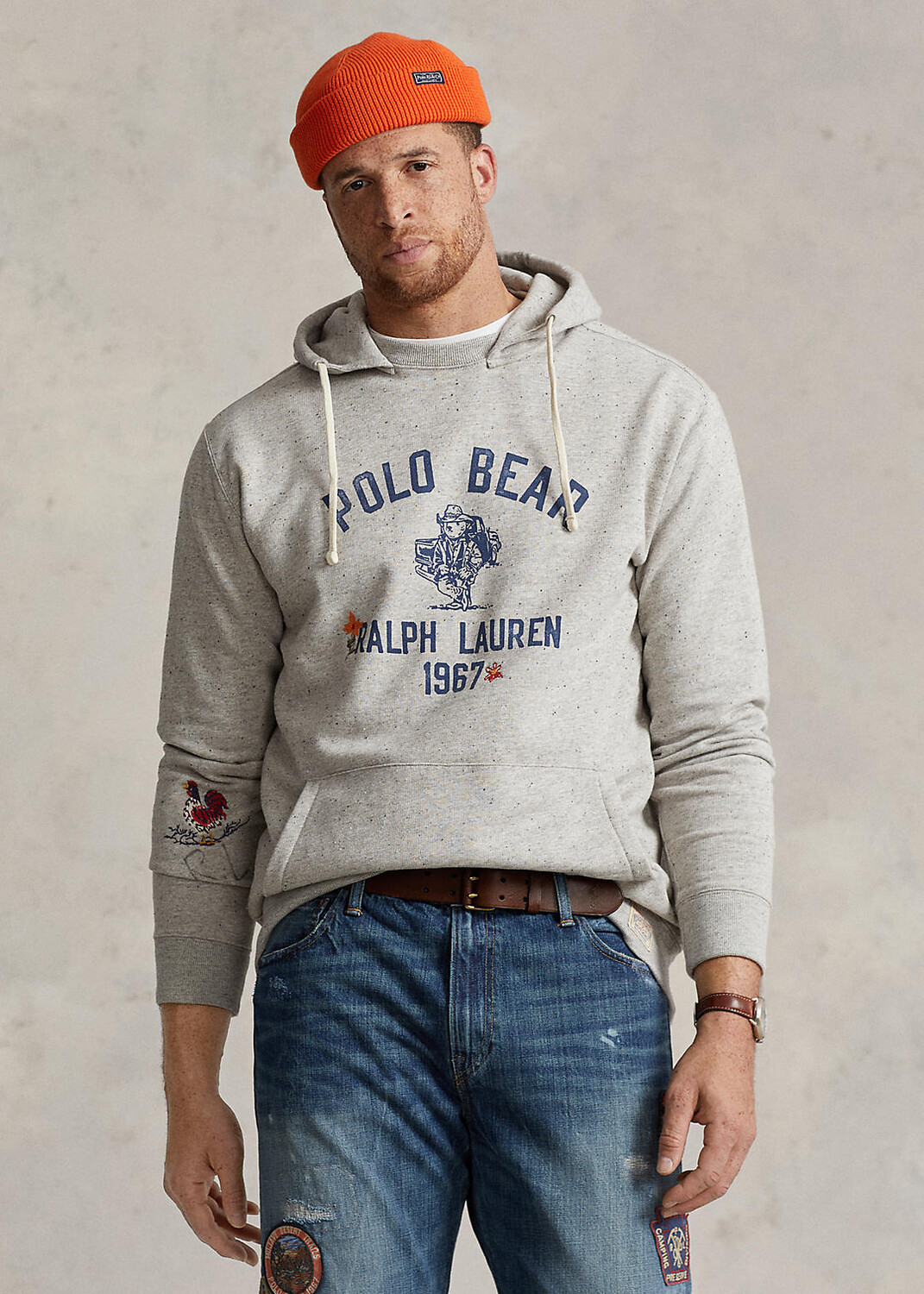 

Худи из флиса Polo Bear