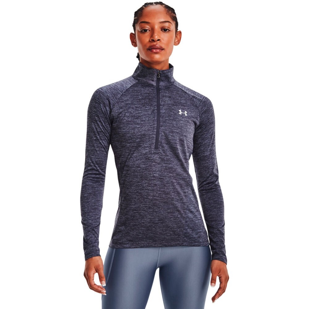 

Футболка Under Armour Tech Twist Half Zip, серый