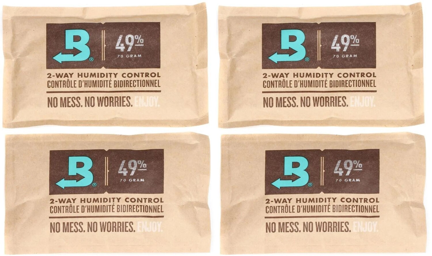 

Пакет Boveda B49-70-4P для двустороннего контроля влажности — 4 шт.
