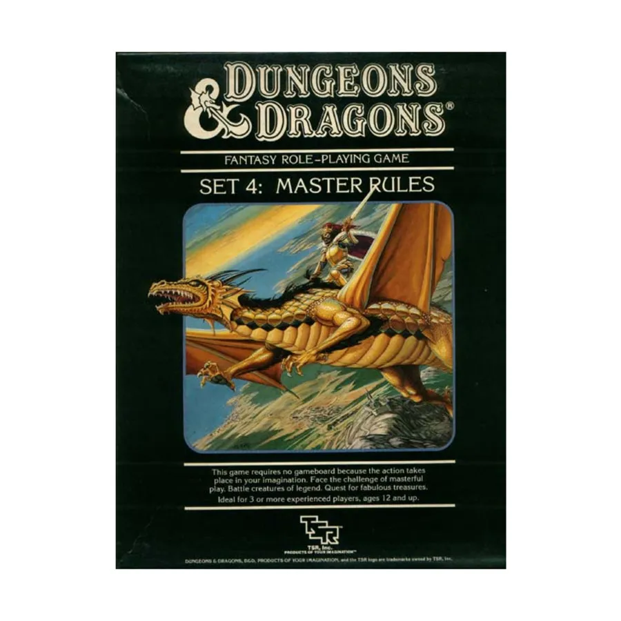 

Бокс-сет Master Rules Set, Basic Dungeons & Dragons (Original Edition) - Box Sets & Core Rules