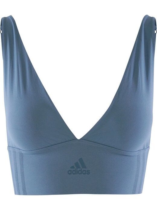 

Удлиненный бюстгальтер без косточек Adidas Sportswear, индиго