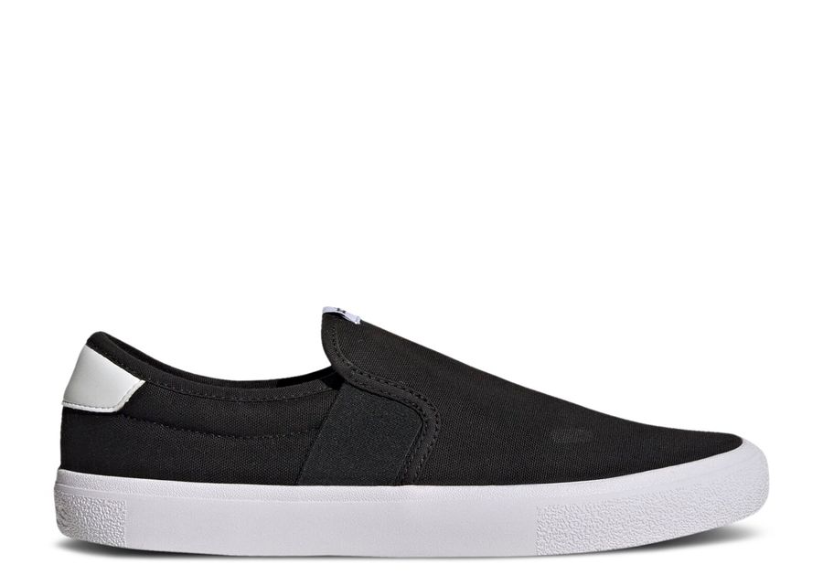 

Кроссовки adidas Vulc Raid3R Slip-On 'Black White', черный