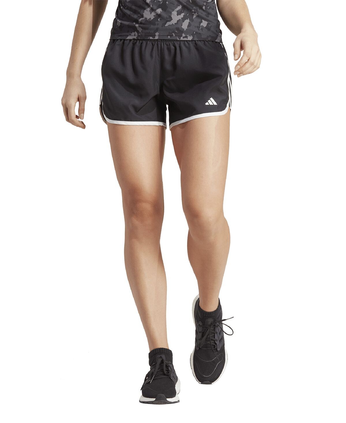 

Женские шорты для бега Marathon 20 с эластичной резинкой на талии adidas