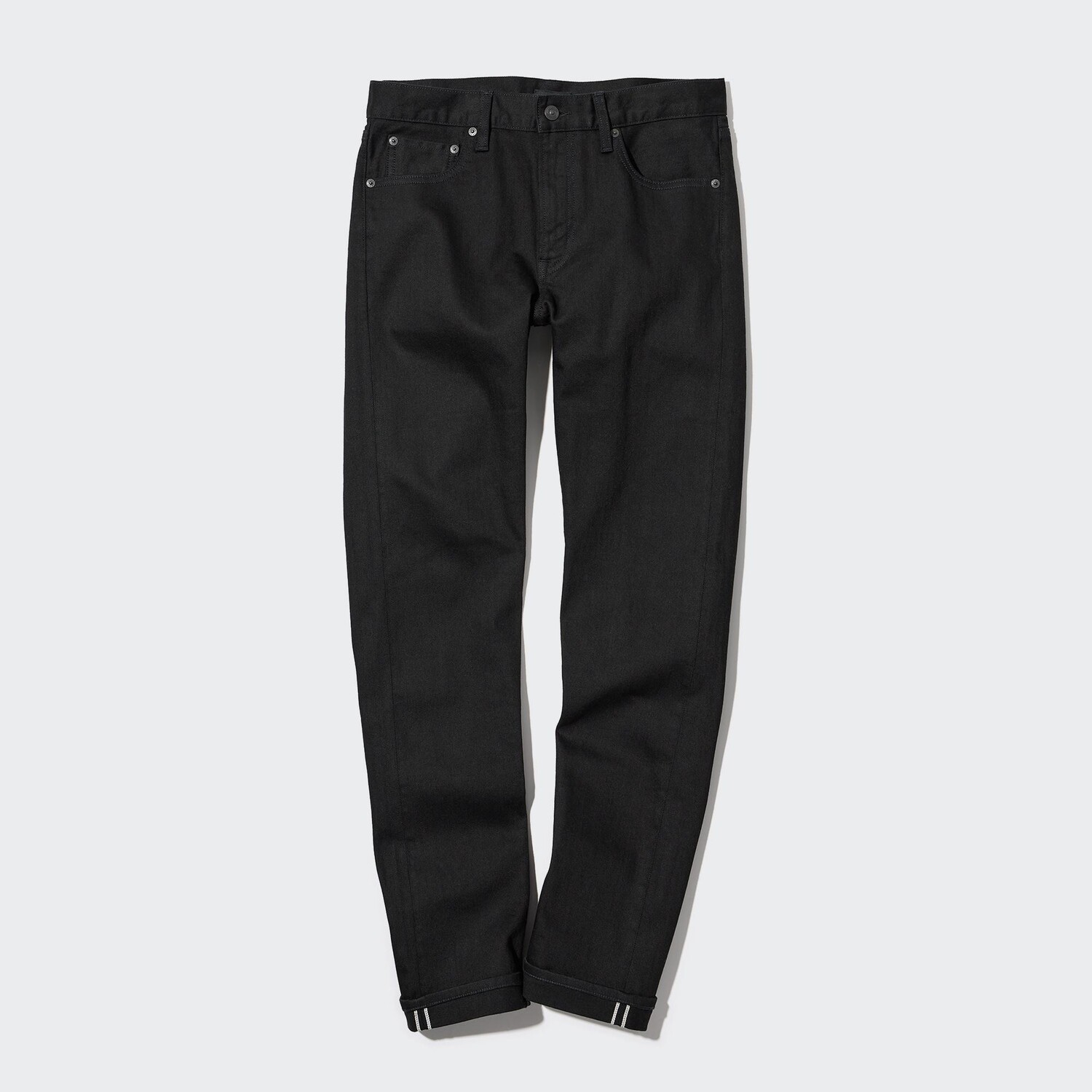 

Джинсы Uniqlo мужские узкого кроя, черный