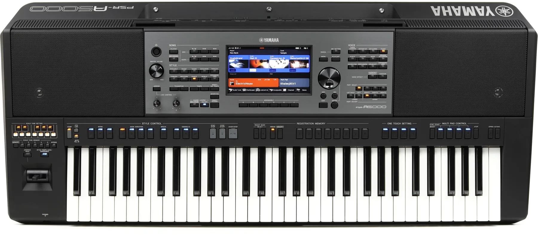 

Yamaha PSRA5000 61-клавишный мировой аранжировщик