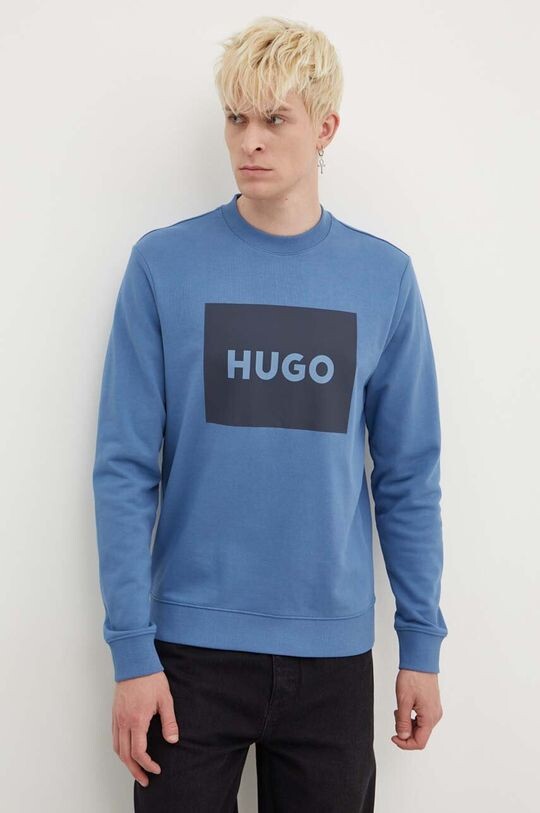 

Хлопковая толстовка Hugo, синий