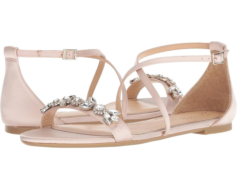 

Сандалии Jewel Badgley Mischka Tessy, цвет Champagne