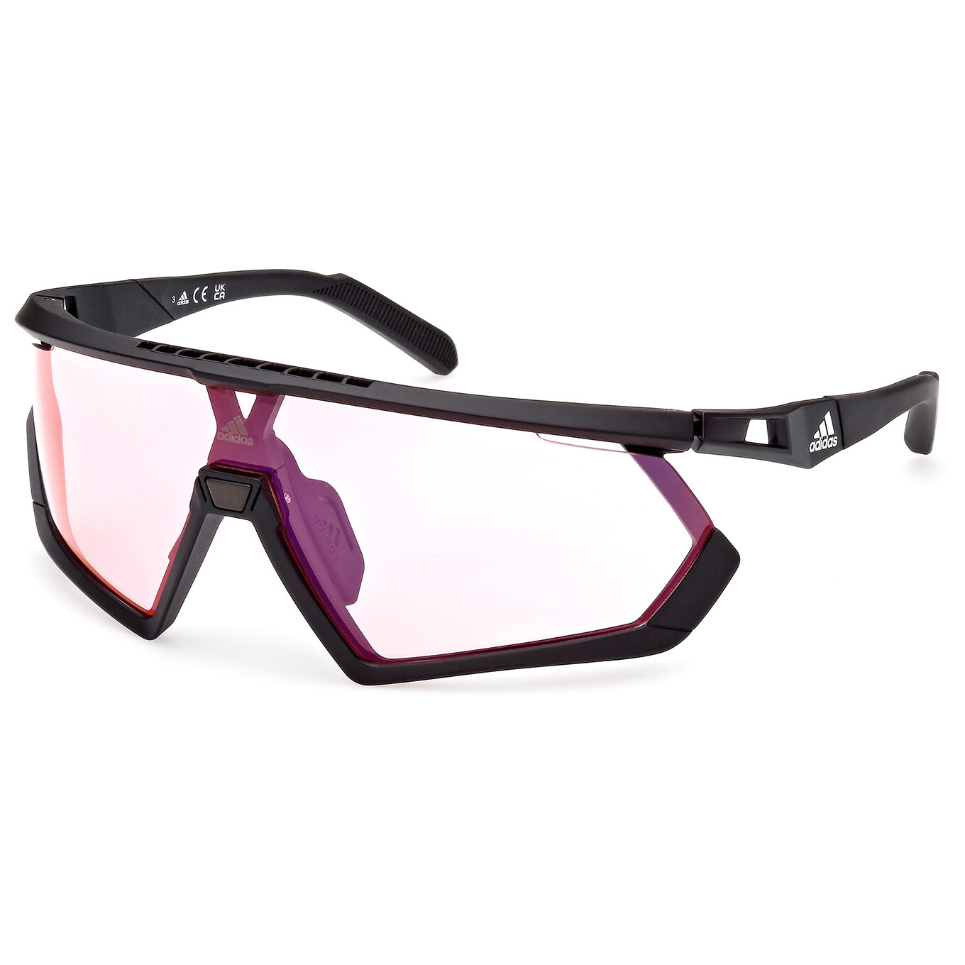 

Велосипедные очки Adidas SP0054 Mirror Photochromic Cat 1 3, матовый черный