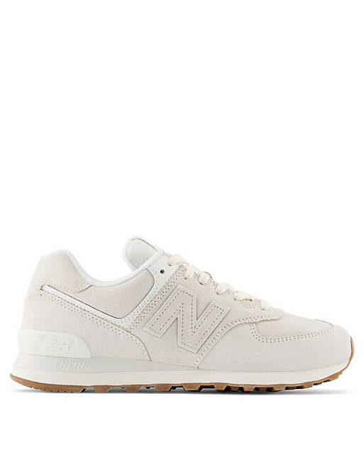 

Белые кроссовки New Balance 574