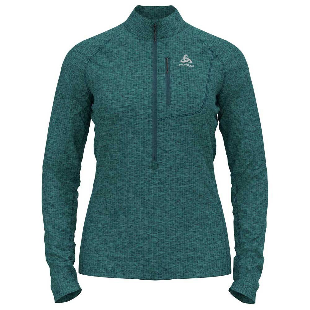 

Толстовка Odlo Fli 1/2 Zip, зеленый