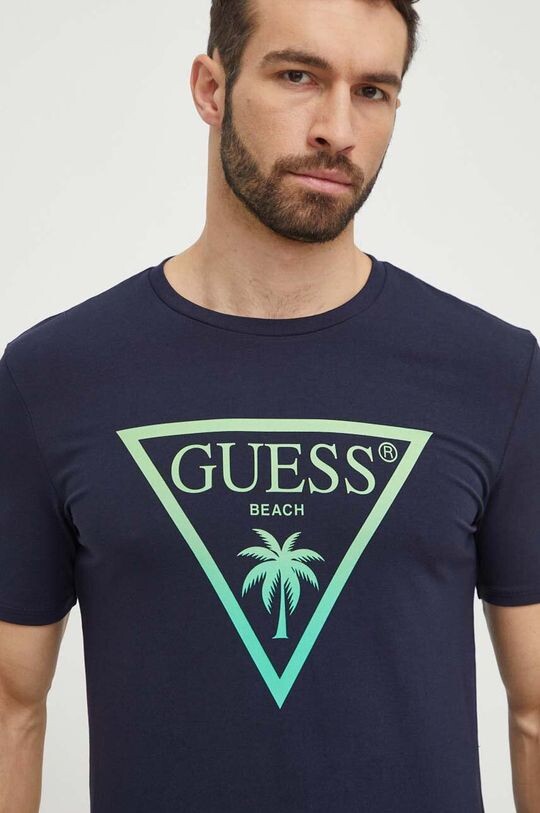 

Футболка Guess, темно-синий