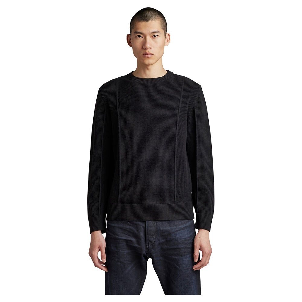 

Свитер G-Star Structure Round Neck, черный