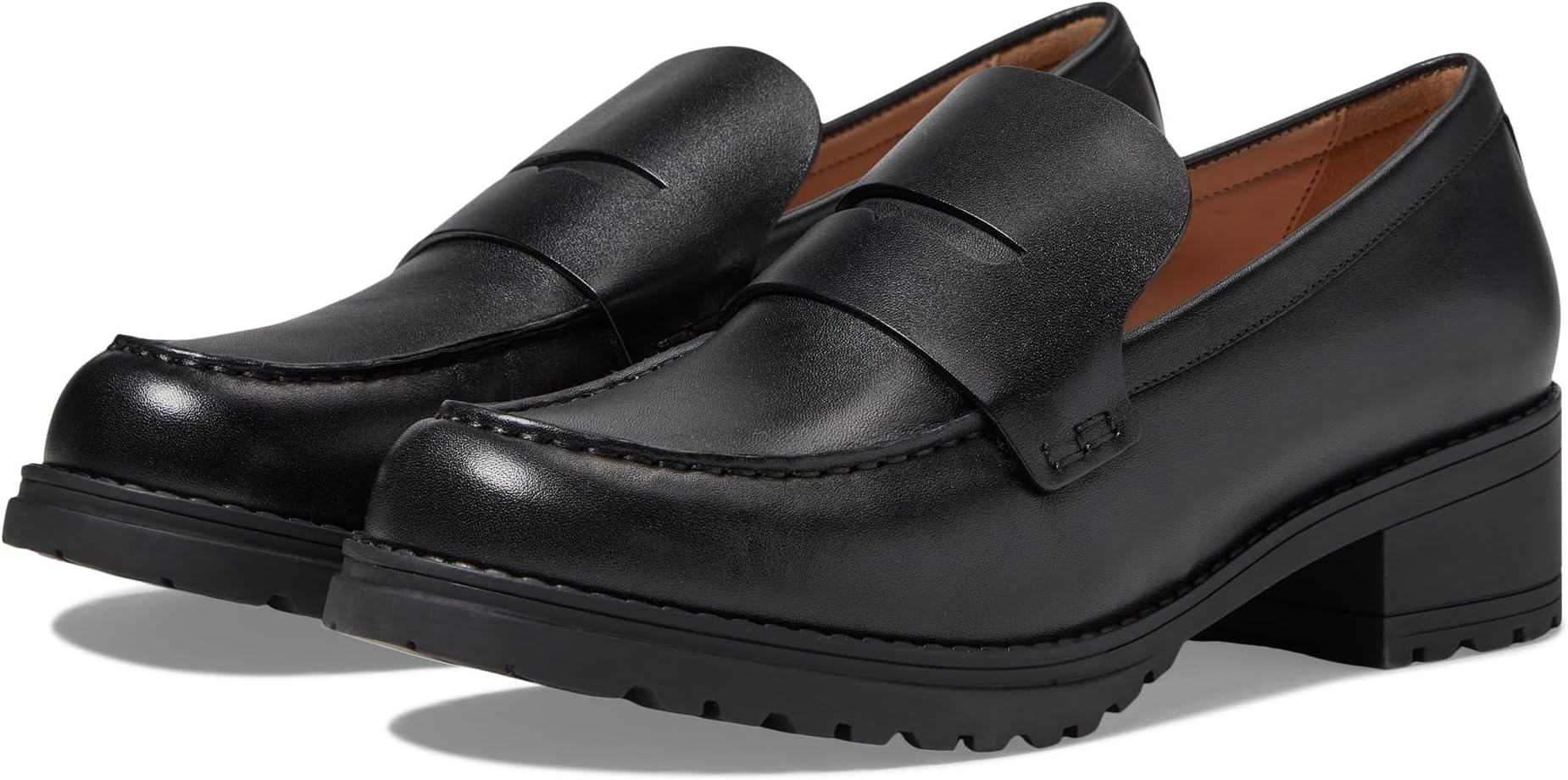 

Балетки Camea Lug Loafer Cole Haan, черная кожа