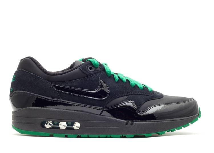 

Кроссовки Nike AIR MAX 1 'AIR ATTACK PACK - BLACK PINE GREEN', черный