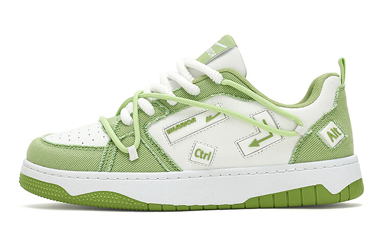 

Кроссовки WARRIOR Skateboarding Shoes Men Low-top, черный/белый