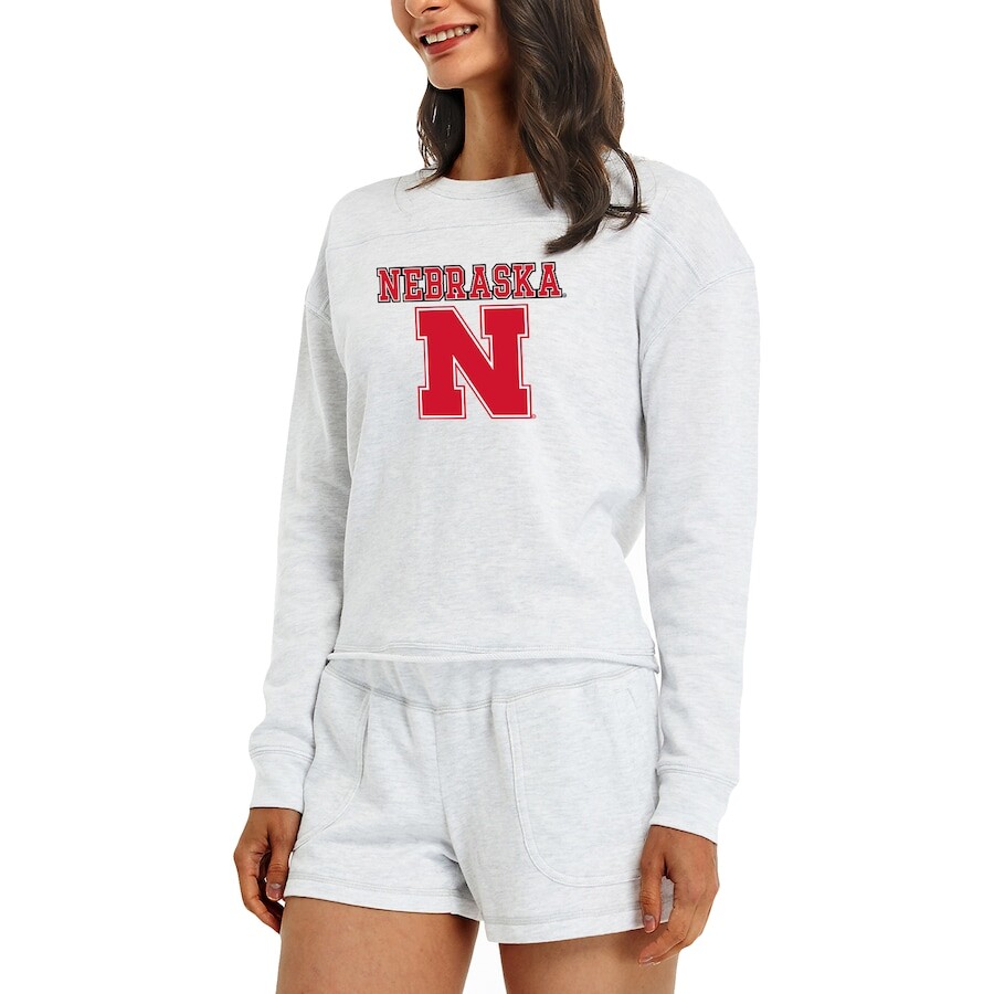 

Пижамный комплект Concepts Sport Nebraska Huskers, кремовый