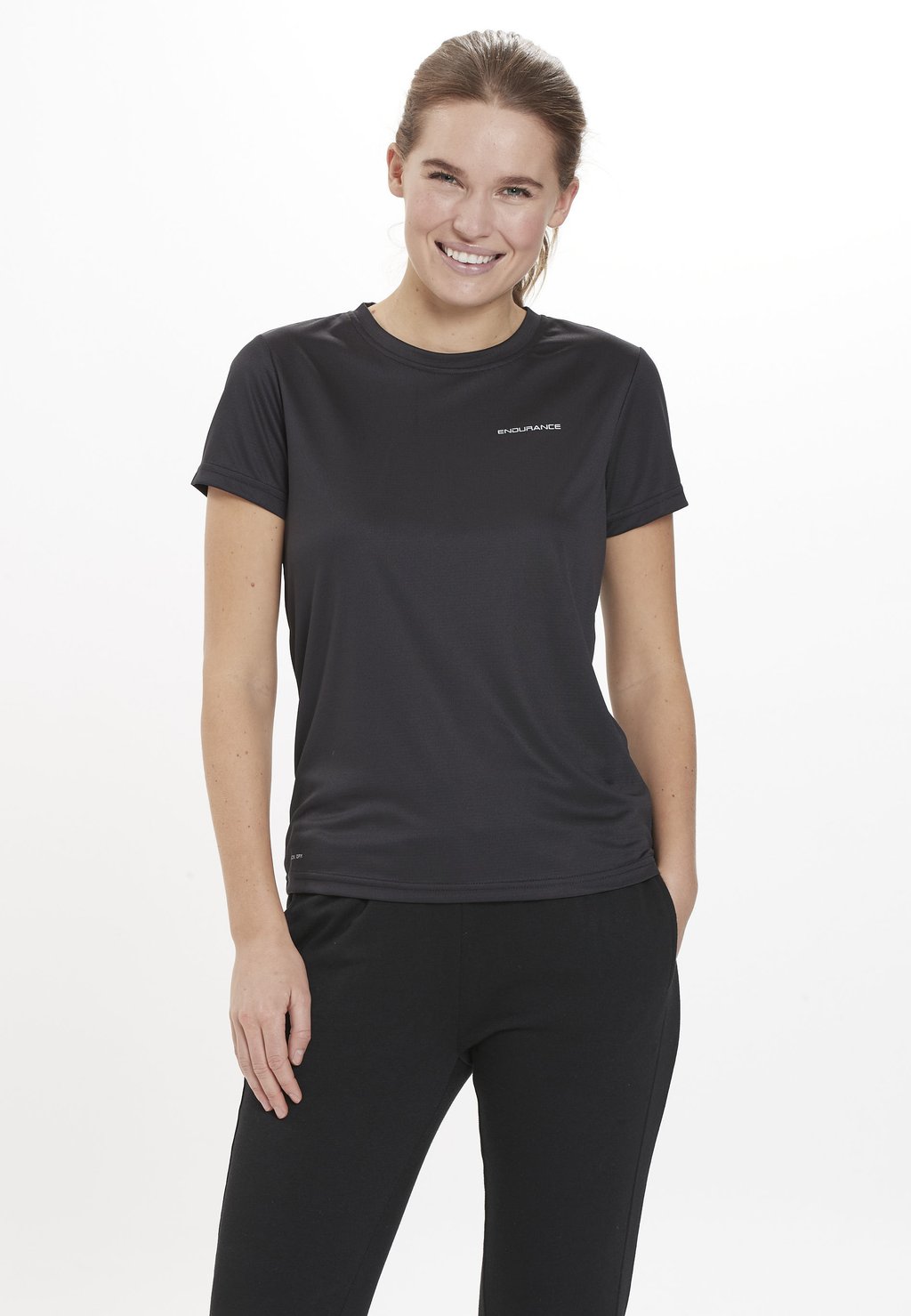 Спортивная футболка FUNKTIONS VISTA Endurance, цвет black фото
