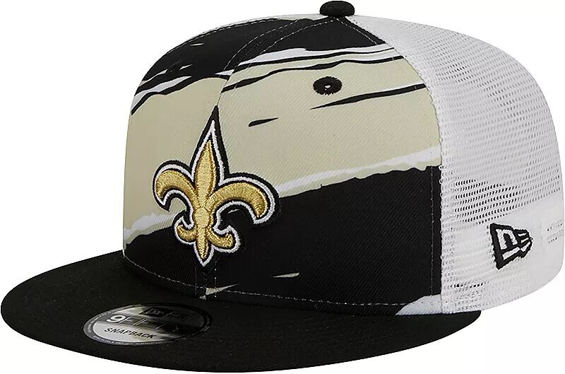 

Мужская регулируемая кепка New Era New Orleans Saints Tear Team Color 9Fifty Trucker